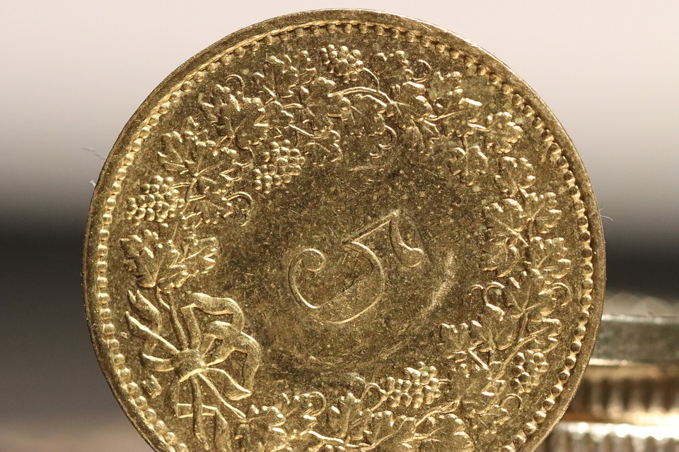 švýcarská mince